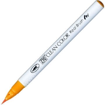 Zig Clean Color Real Brush Fırça Uçlu Marker Kalem 052 Bright Yellow