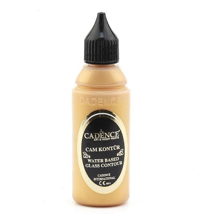 Cadence Su Bazlı Cam Kontür 50ml Altın No: 170