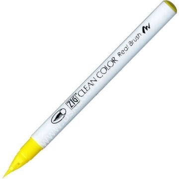 Zig Clean Color Real Brush Fırça Uçlu Marker Kalem 051 Lemon Yellow