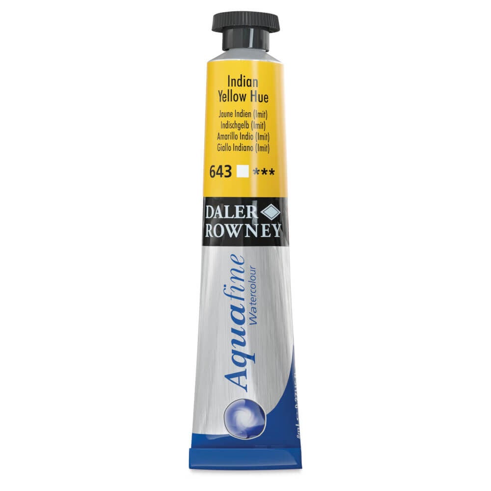 Daler Rowney Aquafine Tüp Suluboya 8ml Indian Yellow Hue 643