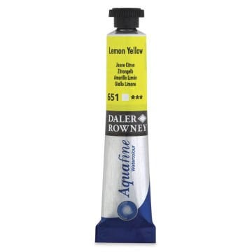 Daler Rowney Aquafine Tüp Suluboya 8ml Lemon Yellow 651