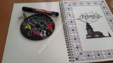 Kaligrafi Eğitim ve Pratik Defteri Hediyeli*