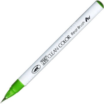 Zig Clean Color Real Brush Fırça Uçlu Marker Kalem 047 May Green