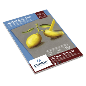 Canson Pastel Paper Pad Pastel Kağıdı Defteri 150g 12 Yaprak A4