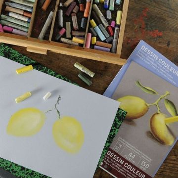 Canson Pastel Paper Pad Pastel Kağıdı Defteri 150g 12 Yaprak A4