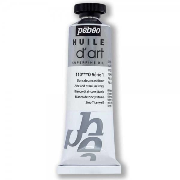 Pebeo Huile d'Art Yağlı Boya 37ml 110 Zinc and Titanium White