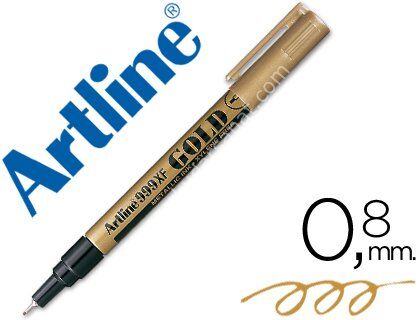 Artline Metalik Boyama Markörü 0,8mm 999XF Altın