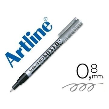 Artline Metalik Boyama Markörü 0,8mm 999XF Gümüş