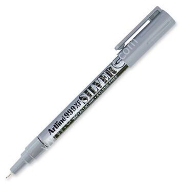 Artline Metalik Boyama Markörü 0,8mm 999XF Gümüş