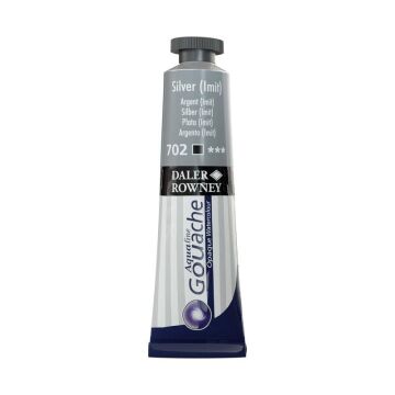 Daler Rowney Aquafine Guaj Boya Tüp 15ml Silver (Imit) 702