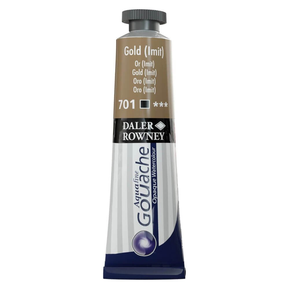 Daler Rowney Aquafine Tüp Guaj Boya 15 ml Gold Imit 701