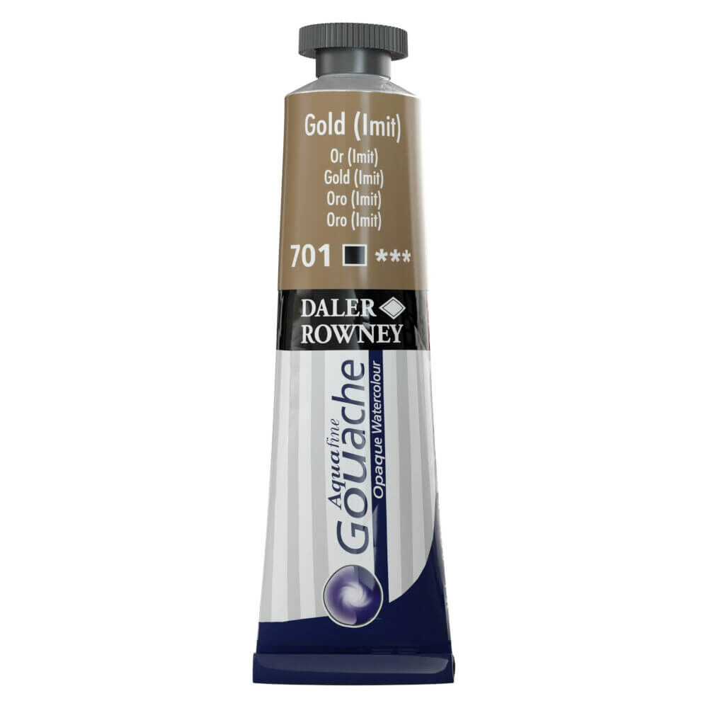 Daler Rowney Aquafine Tüp Guaj Boya 15 ml Gold Imit 701