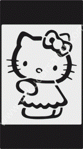 Mood Stencil Şablon 13x9 S 044