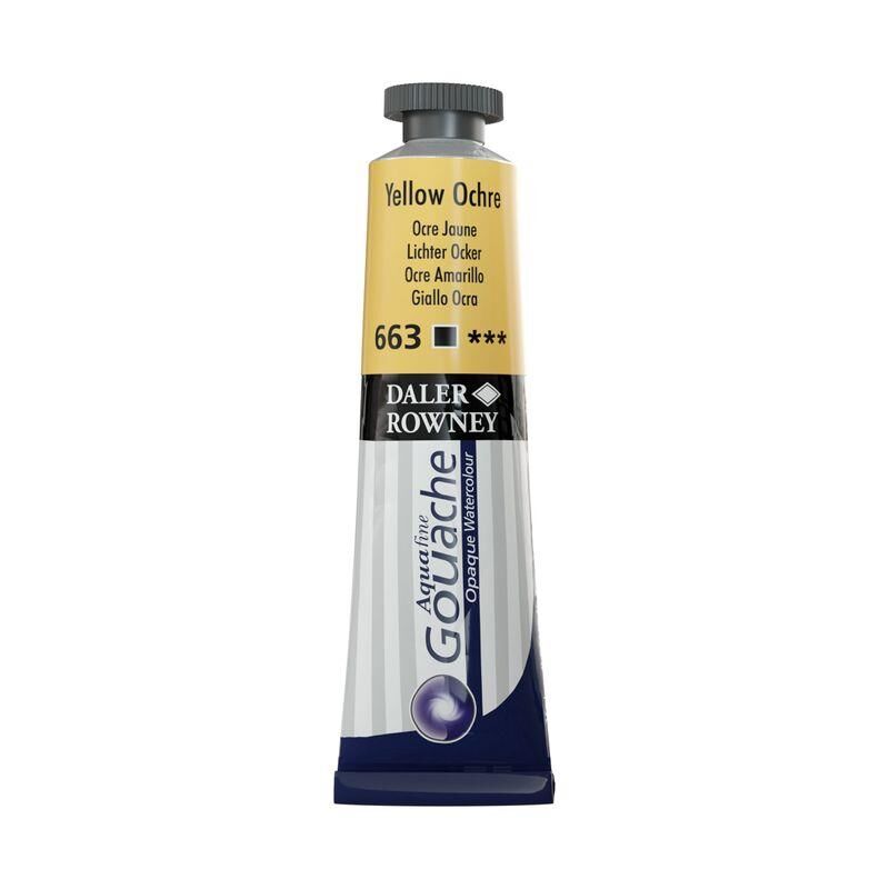 Daler Rowney Aquafine Guaj Boya Tüp 15ml Yellow Ochre 663