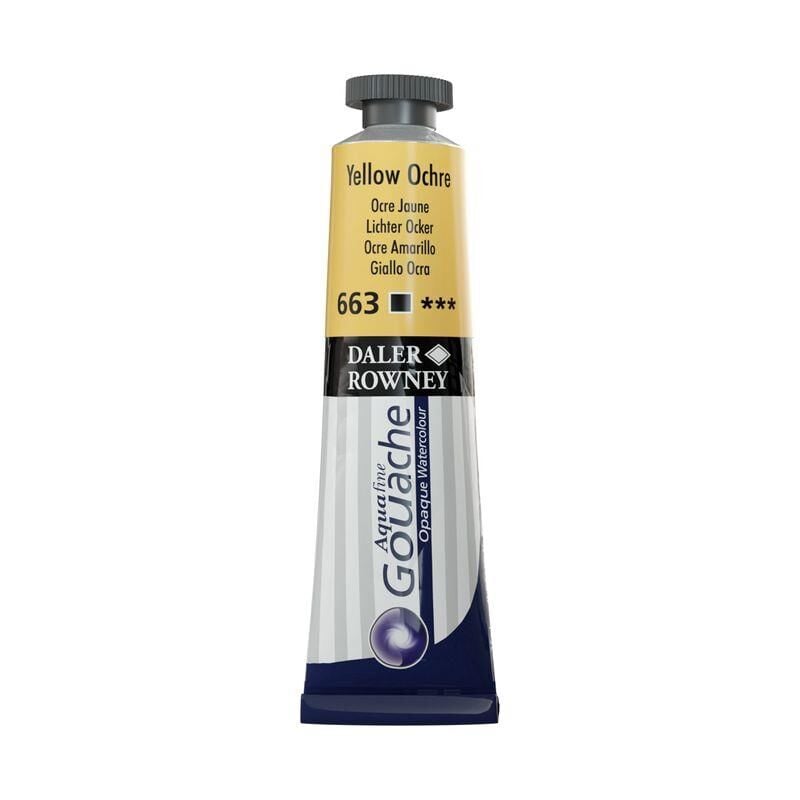 Daler Rowney Aquafine Tüp Guaj Boya 15 ml Yellow Ochre 663