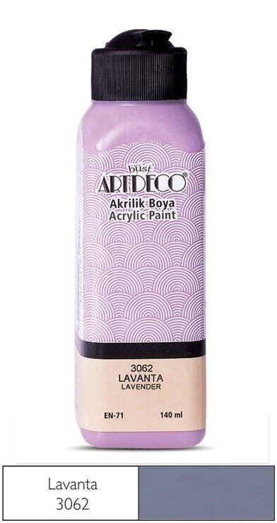 Artdeco Yeni Formül Akrilik Boya 140 ml 3062 Lavanta
