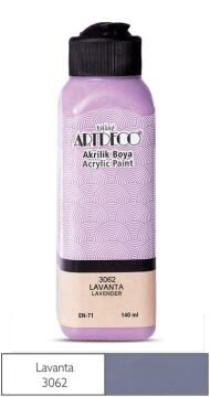 Artdeco Yeni Formül Akrilik Boya 140 ml 3062 Lavanta
