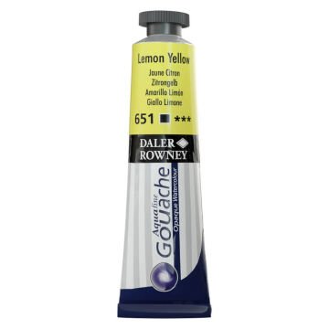 Daler Rowney Aquafine Tüp Guaj Boya 15 ml Lemon Yellow 651