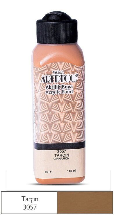 Artdeco Yeni Formül Akrilik Boya 140 ml 3057 Tarçın