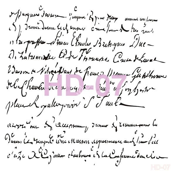 Cadence Home Decor Mobilya - Duvar Stencil 45x45cm HD-07