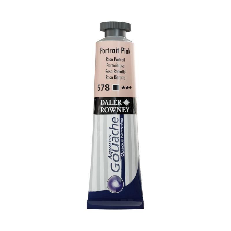 Daler Rowney Aquafine Guaj Boya Tüp 15ml Portrait Pink 578