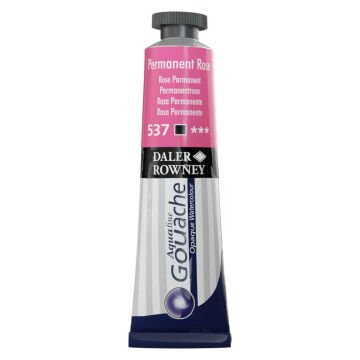 Daler Rowney Aquafine Tüp Guaj Boya 15 ml Permanent Rose 537