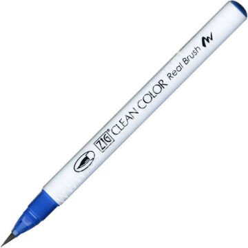 Zig Clean Color Real Brush Fırça Uçlu Marker Kalem 034 Dull Blue