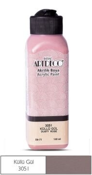 Artdeco Yeni Formül Akrilik Boya 140 ml 3051 Küllü Gül
