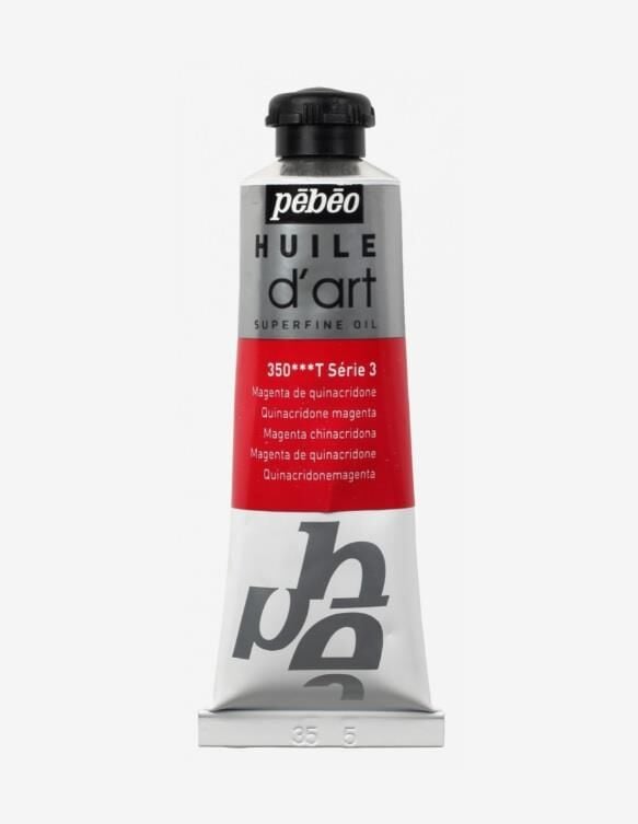 Pebeo Huile d'Art Yağlı Boya 37ml 350 Quinacridone Magenta