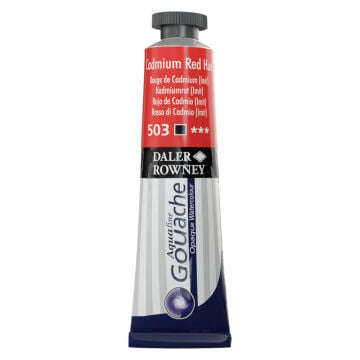 Daler Rowney Aquafine Tüp Guaj Boya 15 ml Cadmium Red Hue 503