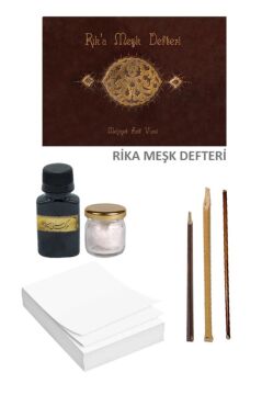 Nesih Meşk Defteri ile Hat Başlangıç Seti 8 Parça RİKAMEŞK