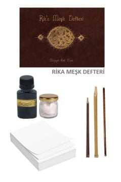 Nesih Meşk Defteri ile Hat Başlangıç Seti 8 Parça RİKAMEŞK