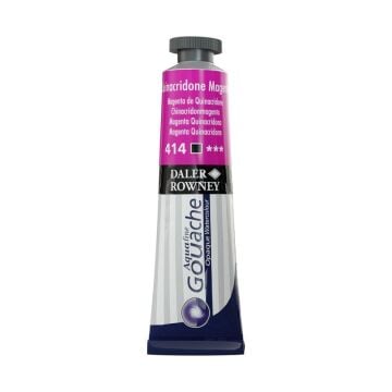 Daler Rowney Aquafine Guaj Boya Tüp 15ml Quinacridone Magenta 414