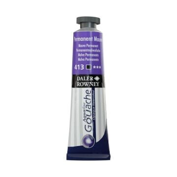Daler Rowney Aquafine Tüp Guaj Boya 15 ml Permanent Mauve 413
