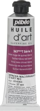 Pebeo Huile d'Art Yağlı Boya 37ml 363 Quinacridone Red Violet