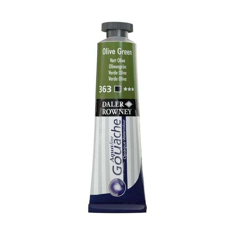 Daler Rowney Aquafine Guaj Boya Tüp 15ml Olive Green 363