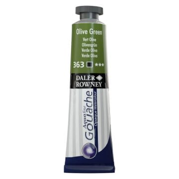 Daler Rowney Aquafine Tüp Guaj Boya 15 ml Olive Green 363