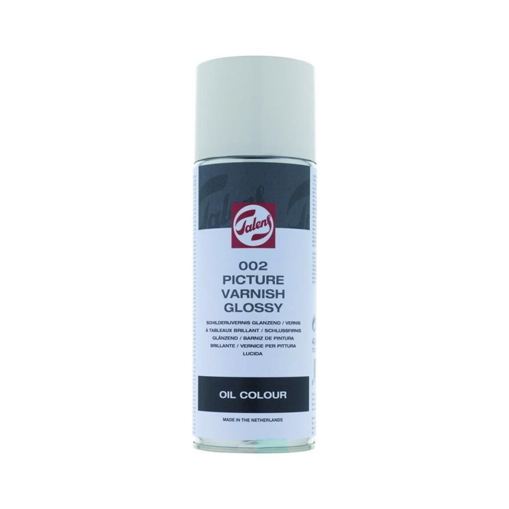 Talens Sprey Parlak Yağlıboya Verniği 400 ml 002