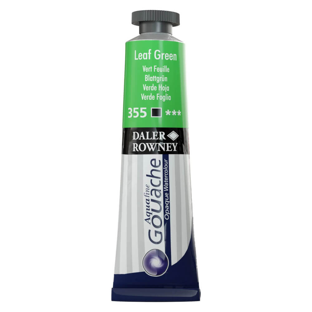 Daler Rowney Aquafine Tüp Guaj Boya 15 ml Leaf Green 355