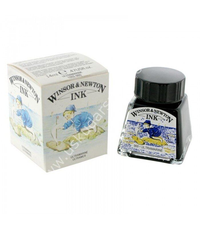 Winsor & Newton Çizim Mürekkebi 14ml 969 Ultramarine