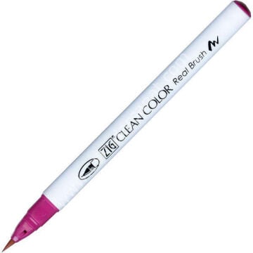 Zig Clean Color Real Brush Fırça Uçlu Marker Kalem 027 Dark Pink