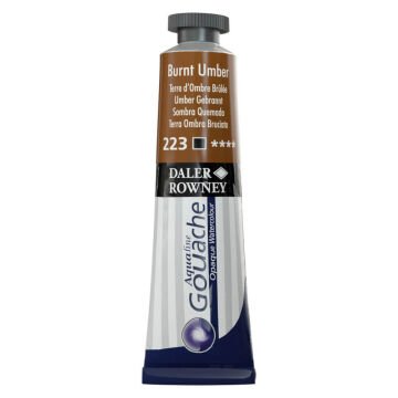 Daler Rowney Aquafine Tüp Guaj Boya 15 ml Burnt Umber 223