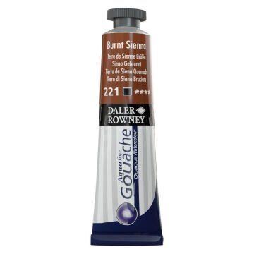 Daler Rowney Aquafine Tüp Guaj Boya 15 ml Burnt Sienna 221
