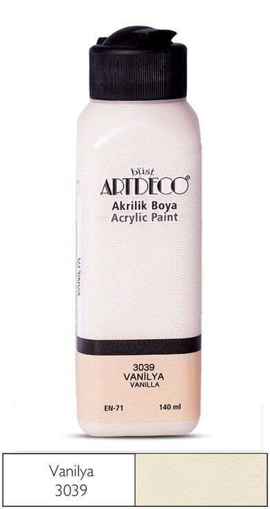 Artdeco Yeni Formül Akrilik Boya 140 ml 3039 Vanilya