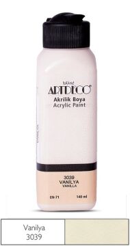 Artdeco Yeni Formül Akrilik Boya 140 ml 3039 Vanilya