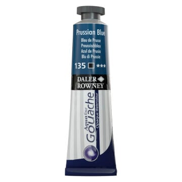 Daler Rowney Aquafine Tüp Guaj Boya 15 ml Prussian Blue 135