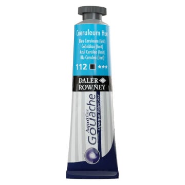 Daler Rowney Aquafine Tüp Guaj Boya 15 ml Coeruleum Hue 112