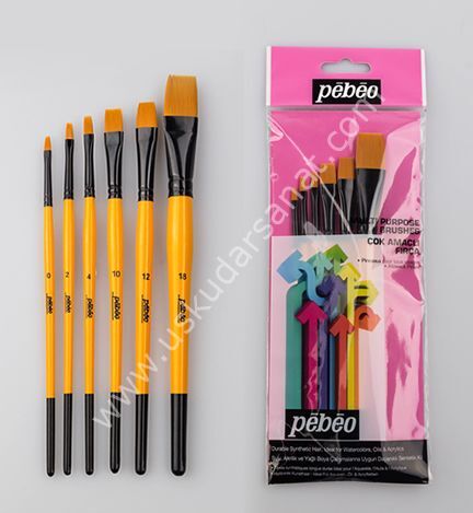 Pebeo Fırça Seti Çok Amaçlı Set 3