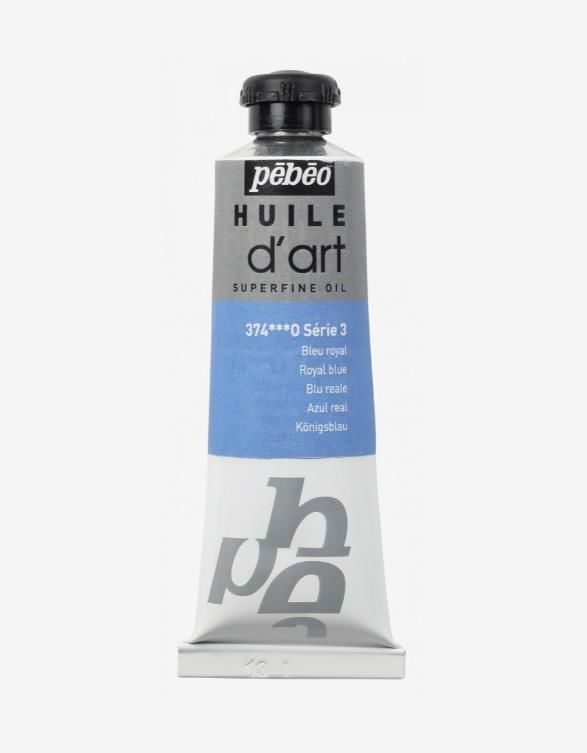 Pebeo Huile d'Art Yağlı Boya 37ml 374 Royal Blue