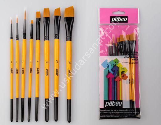 Pebeo Fırça Seti Çok Amaçlı Set 6